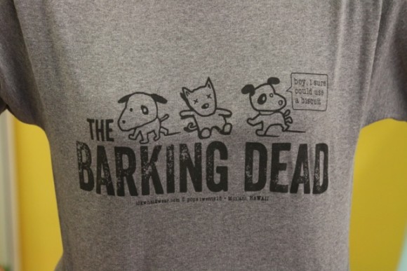 Barking dead shirt - front