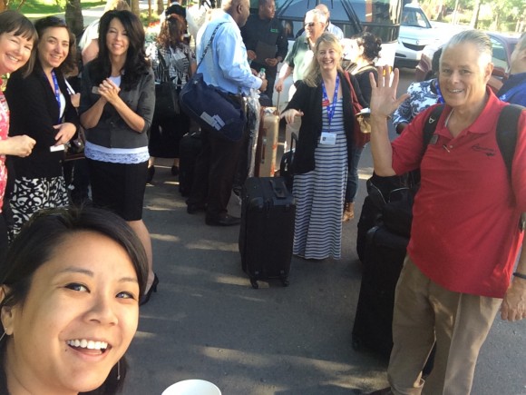 The American Small Business Champions from the Western Region are all packed up, but not ready to say goodbye!