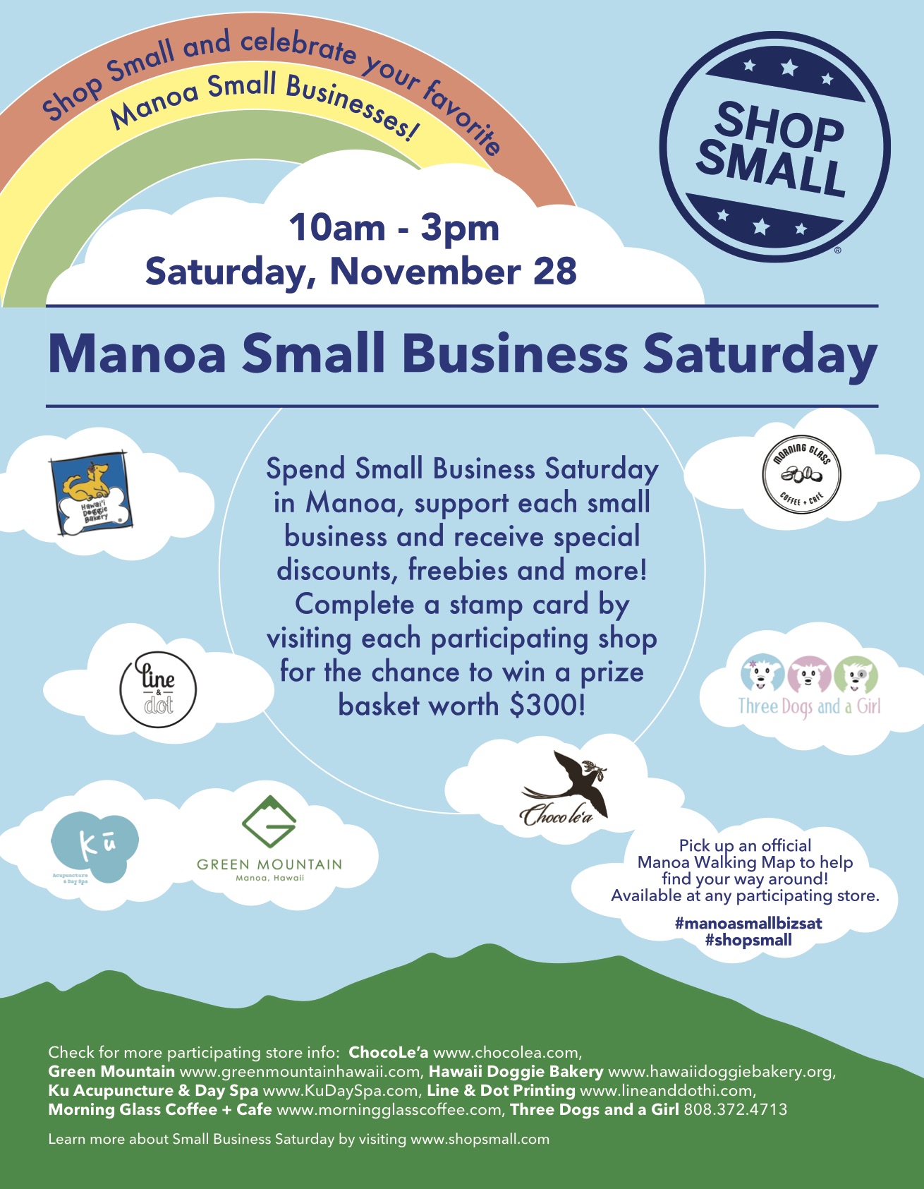 Small Business Saturday in Manoa