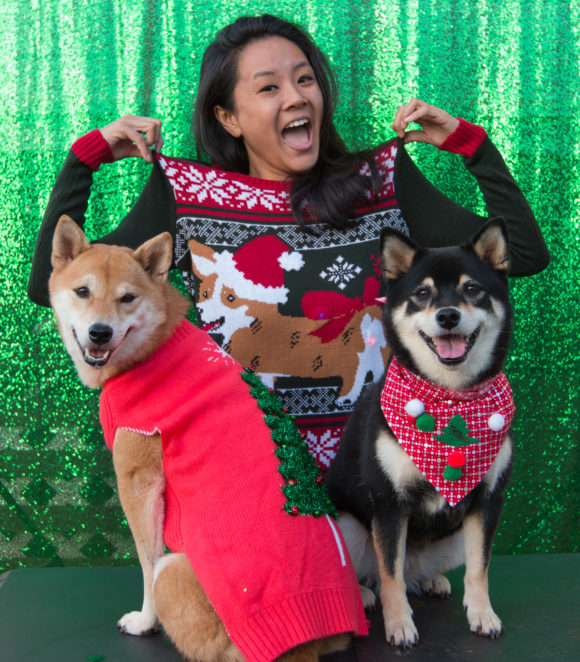 Ugly Christmas Sweater 2016 - Niki, Kuri & Katsumi Firefox